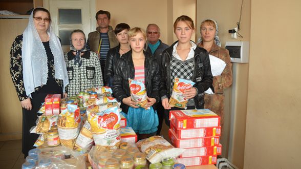 Отчет о гуманитарной помощи многодетным и малообеспеченным семьям. Лискинское благочиние | МОО «Союз православных женщин»