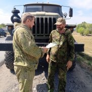 Помощь, собранная оренбуржцами, передана бойцам и жителям Донбасса | МОО «Союз православных женщин»