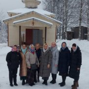 Расширили географию: архангельские православные женщины украсили храм в Луковецком | МОО «Союз православных женщин»