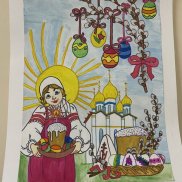Выставка «Пасха глазами детей» (Астраханская область) | МОО «Союз православных женщин»