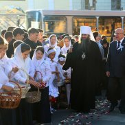В Нижнем Новгороде состоялось открытие памятника, посвященного Воздвижению Креста Господня | МОО «Союз православных женщин»