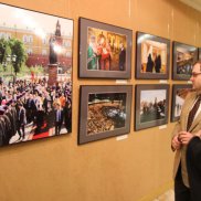 В Храме Христа Спасителя открылась фотовыставка «Патриарх. Служение Богу, Церкви, людям» | МОО «Союз православных женщин»