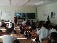 Разговор со школьниками о Сергии Радонежском — небесном защитнике Отечества (Ульяновская область)