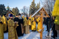 В Ульяновске освятили место под строительство храма Александра Невского и открыли памятник святому князю в день его памяти