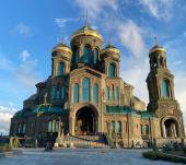 Святейший Патриарх Кирилл посетил главный храм Вооруженных сил России