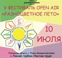 Фестиваль «Разноцветное лето» провели в Пензе для ребят с особенностями развития