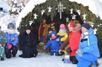 Рождественский детский праздник провели в Старой Ладоге