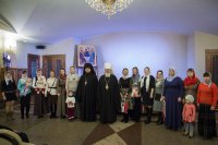 Встреча митрополита Воронежского и Лискинского Сергия с матушками священнослужителей
