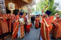 Престольный праздник храма в честь иконы Божией матери «Неупиваемая чаша» (Ульяновская область)