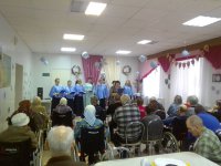 Праздничный концерт хора «Анастасия» для ветеранов труда (Самарская область)